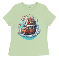Matcha happy santa Ladies Tee - Unal Design