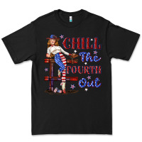 Black chill the fourth out 4th july Premium Tee - texasbilliewilder