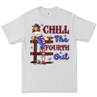 Dove Grey chill the fourth out 4th july Premium Tee - texasbilliewilder