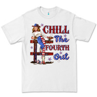 White chill the fourth out 4th july Premium Tee - texasbilliewilder