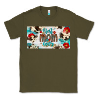 Army Green best mom ever license plate Classic Tee - Artiststas