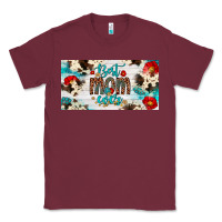 Burgundy best mom ever license plate Classic Tee - Artiststas