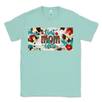 Seafoam best mom ever license plate Classic Tee - Artiststas