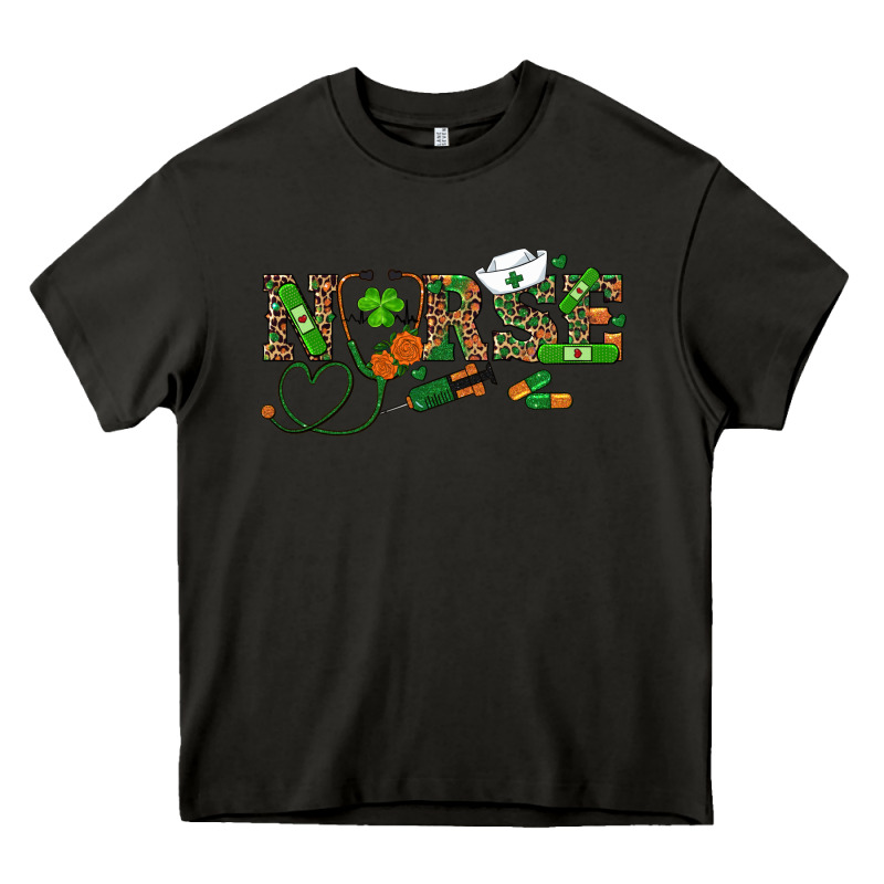 St. Patrick's Day Nurse Heavy Core Tee by RanaPortraitStore | Teevron