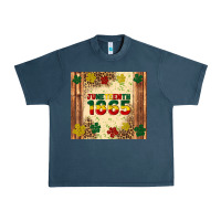 Midnight Navy juneteenth 1865 Urban Heavy Tee - Artiststas