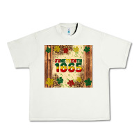 Pistachio juneteenth 1865 Urban Heavy Tee - Artiststas