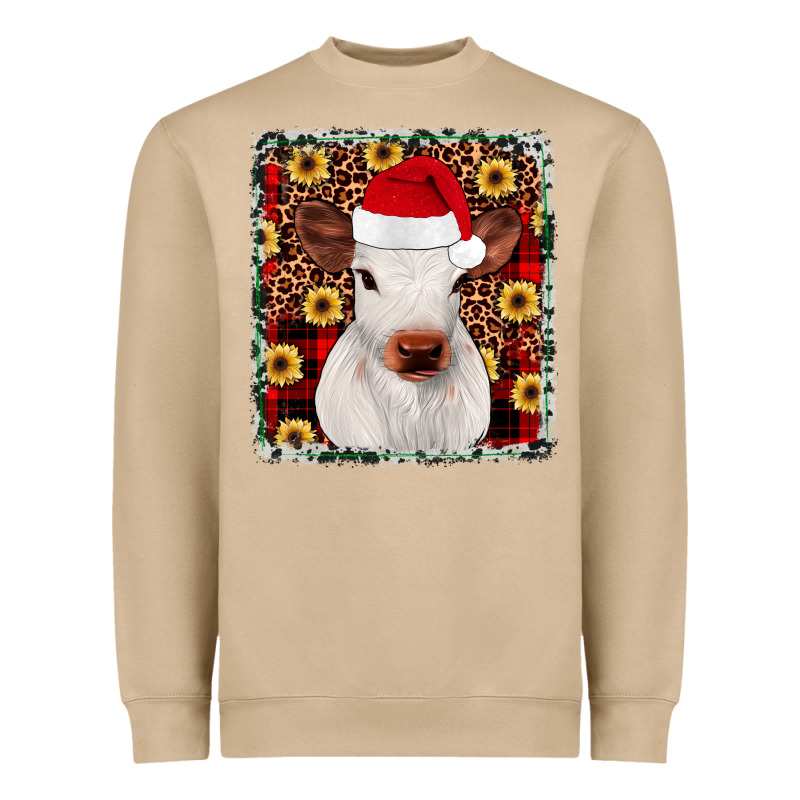 Heifer Christmas Heavyweight Sweatshirt by JahusDesignShop | Teevron