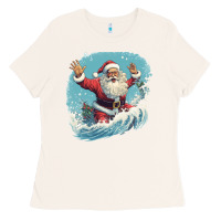 Bone happy santa Ladies Tee - Unal Design