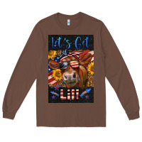Chestnut Western Let's Get Lit Cow Long Sleeve Tee - LillyAllenDesigns