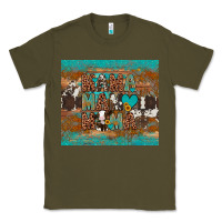 Army Green mama mama mama Classic Tee - Artiststas