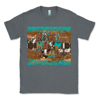 Charcoal Heather mama mama mama Classic Tee - Artiststas