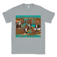 Heather Grey mama mama mama Classic Tee - Artiststas