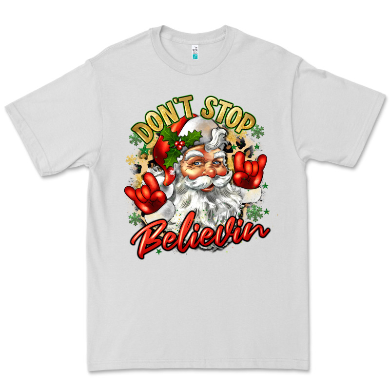 Dont Stop Believin Premium Tee by Zillion Design Studio | Teevron