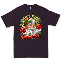Plum dont stop believin Premium Tee - Zillion Design Studio