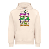 Sandshell witches monsters goblins and screams its almost halloween Urban Hoodie - CowGirlArtShop
