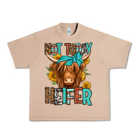 Burro not today heifer long haired cow Urban Heavy Tee - Jasminsmagicworld