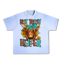 Grape Ice not today heifer long haired cow Urban Heavy Tee - Jasminsmagicworld