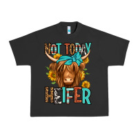 Pigment Black not today heifer long haired cow Urban Heavy Tee - Jasminsmagicworld
