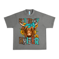 Tornado not today heifer long haired cow Urban Heavy Tee - Jasminsmagicworld