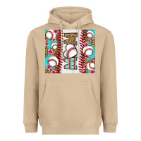 Mushroom baseball mom Heavyweight Hoodie - LillyAllenDesigns