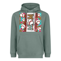 Sage baseball mom Heavyweight Hoodie - LillyAllenDesigns
