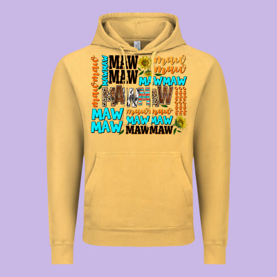 Maw Maw Vintage Hoodie Designed By Adodesignshop
