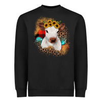 Black christmas heifer Heavyweight Sweatshirt - JahusDesignShop