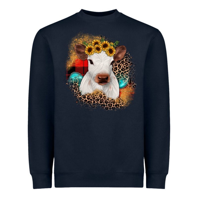 Christmas Heifer Heavyweight Sweatshirt by JahusDesignShop | Teevron