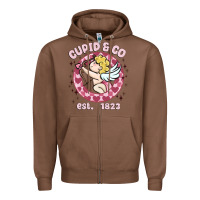 Chestnut cupid co Zipper Hoodie - MaliasSmallBusiness
