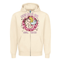 Sandshell cupid co Zipper Hoodie - MaliasSmallBusiness