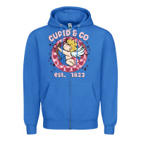 True Royal cupid co Zipper Hoodie - MaliasSmallBusiness