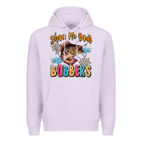 Lilac show me your bobbers Premium Hoodie - JahusDesignShop