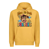 Mustard show me your bobbers Premium Hoodie - JahusDesignShop