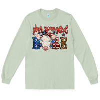 Western Star Spangled Baby Cow Long Sleeve Tee | Teevron