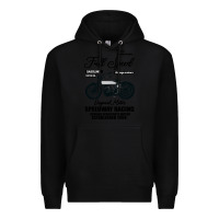 Black Speedway Racing Full Speed Pin Premium Hoodie - Bettercallsaul