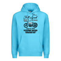 Ocean Blue Speedway Racing Full Speed Pin Premium Hoodie - Bettercallsaul