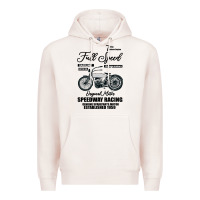 Pale Pink Speedway Racing Full Speed Pin Premium Hoodie - Bettercallsaul