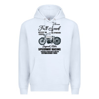 White Speedway Racing Full Speed Pin Premium Hoodie - Bettercallsaul