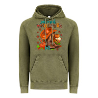 Vintage Olive jusr a girl who loves fall  cowgirl Vintage Hoodie - AdoDesignShop