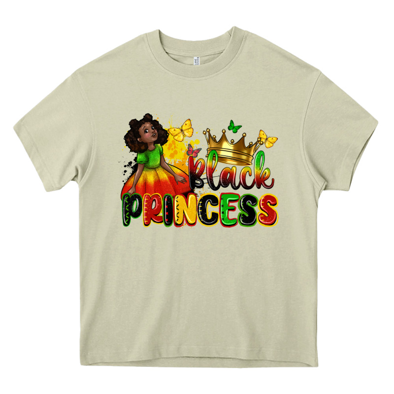 Black Princess Heavy Core Tee by Zillion Design Studio | Teevron