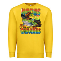 Lemon Hocus Croakus Halloween Frog Premium Sweatshirt - LillyAllenDesigns