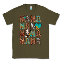 Army Green mama mama mama mama Classic Tee - Artiststas