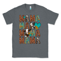 Charcoal Heather mama mama mama mama Classic Tee - Artiststas