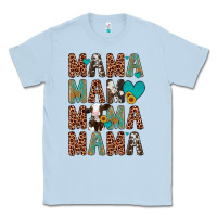 Dusty Blue mama mama mama mama Classic Tee - Artiststas