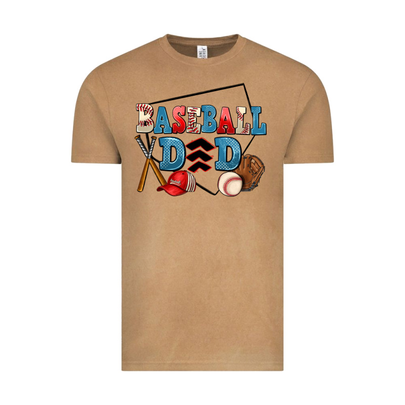 Baseball Dad Vintage Tee by AdoDesignShop | Teevron