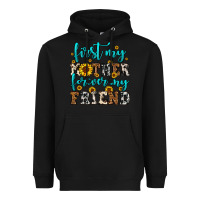 Black name mother and friend tribute design Heavyweight Hoodie - LillyAllenDesigns