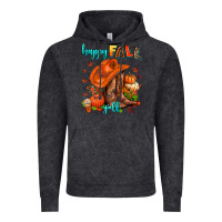 Vintage Black happy fall y'all  cowgirl Vintage Hoodie - AdoDesignShop