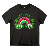 Asphalt st patrick's day one lucky mama Heavy Core Tee - RanaPortraitStore