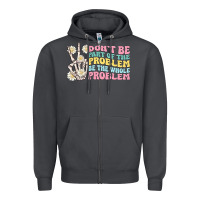 Smoke dont be part of the problem Zipper Hoodie - MaliasSmallBusiness