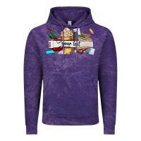 Cloud Purple costomized teachers name Vintage Hoodie - AdoDesignShop
